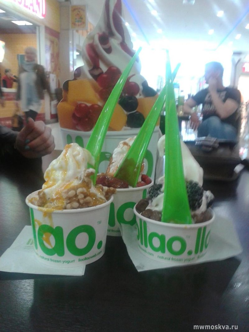 llaollao, йогурт-бар, Знаменская, 5 (1 этаж)