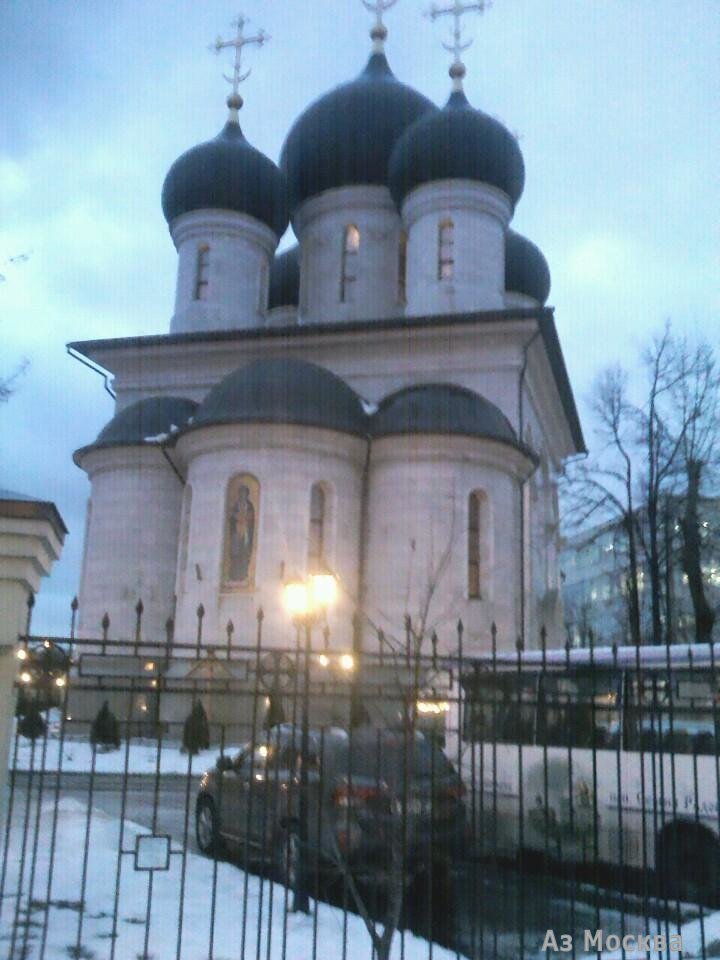 Храм Преподобного Сергия Радонежского на Рязанке, Окская улица, 17 ст1