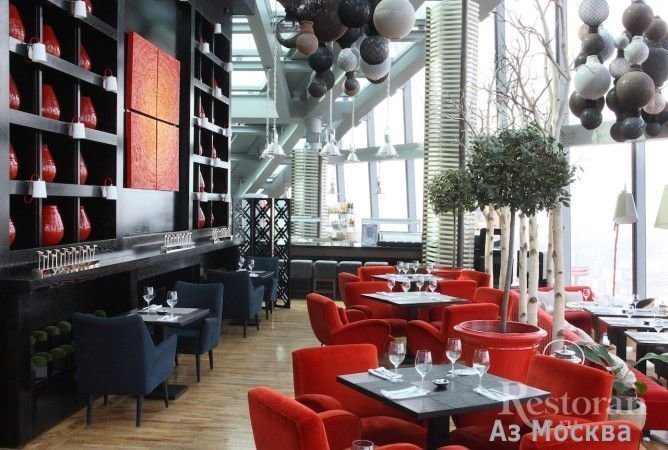 Sixty, один из самых высоких ресторанов в Европе, Пресненская набережная, 12, 62 этаж, Башня Запад