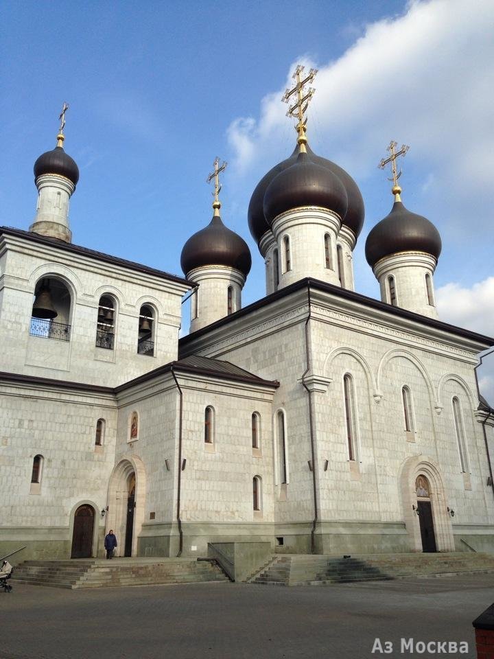 Храм Преподобного Сергия Радонежского на Рязанке, Окская улица, 17 ст1