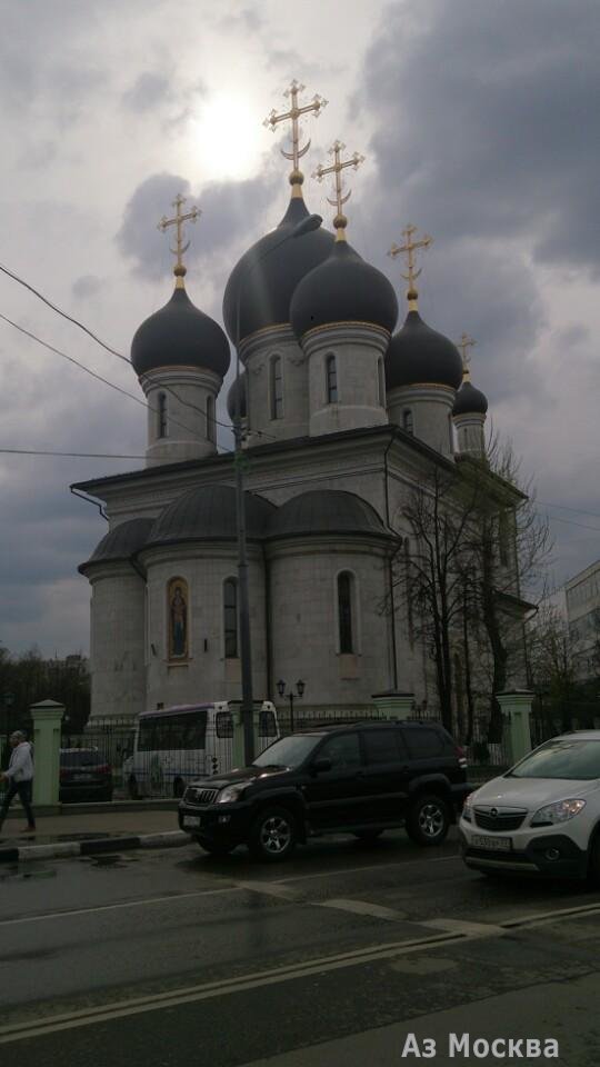 Храм Преподобного Сергия Радонежского на Рязанке, Окская улица, 17 ст1