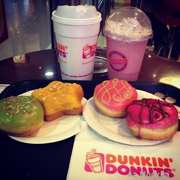 Dunkin`Donuts, сеть кофеен, Манежная площадь, 1 ст2 (Нижний уровень)