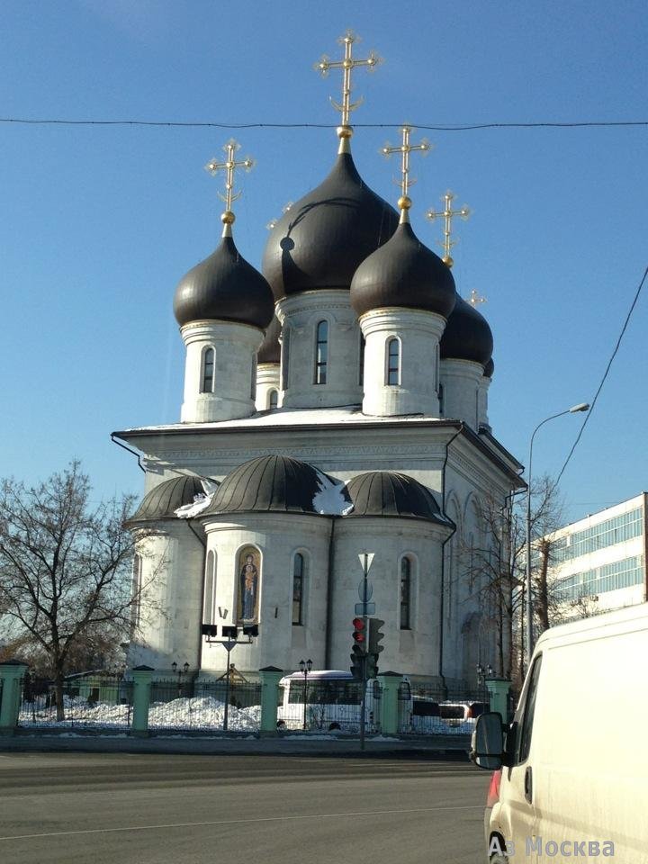 Храм Преподобного Сергия Радонежского на Рязанке, Окская улица, 17 ст1