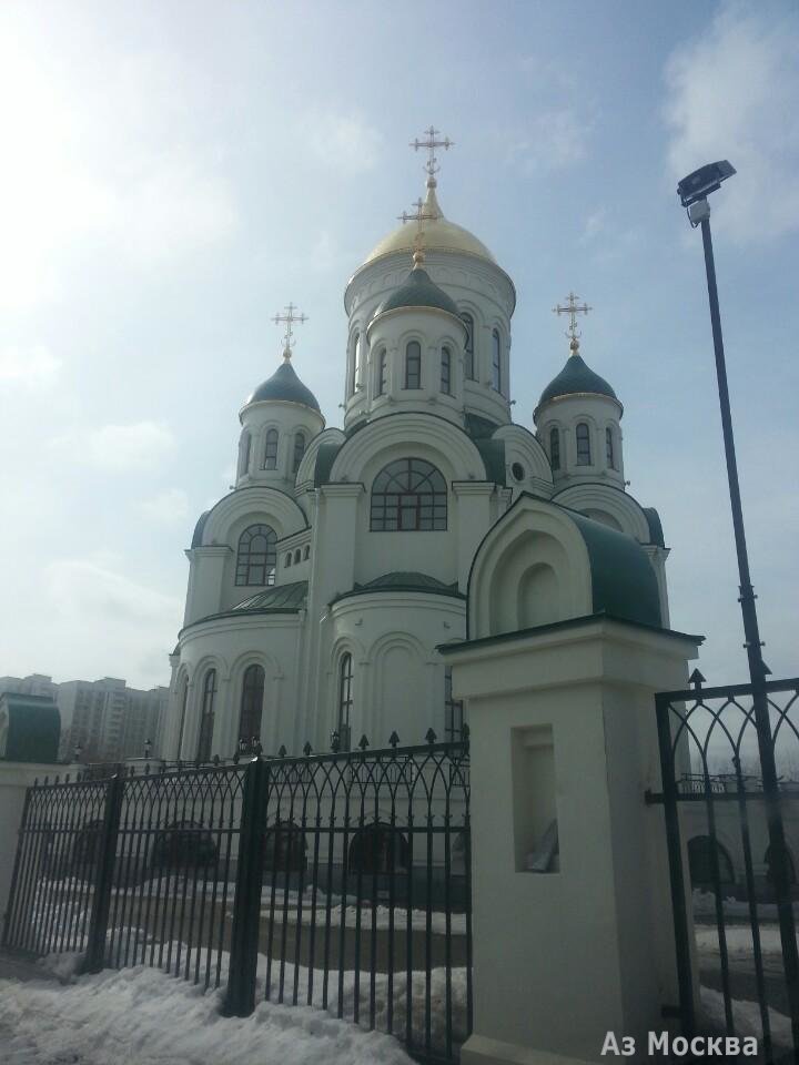 Храм преподобного Сергия Радонежского в Солнцево, улица Богданова, 21