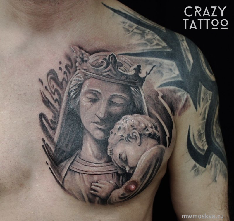 Crazy tattoo, тату-студия, улица Руставели, 19