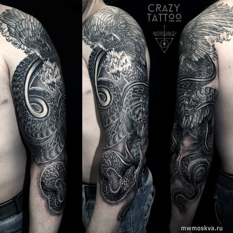 Crazy tattoo, тату-студия, улица Руставели, 19