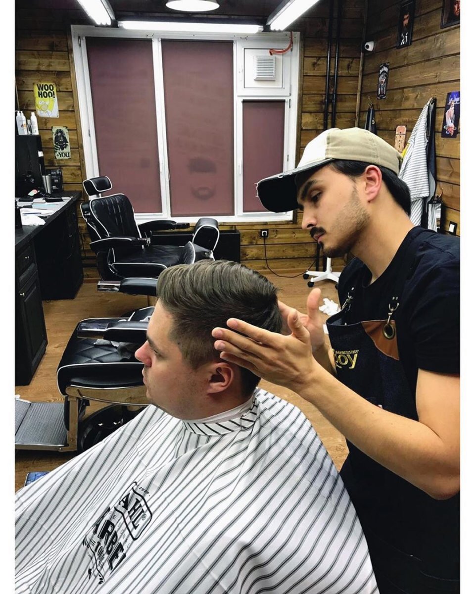 OldBoy Barbershop, барбершоп, 13-я Парковая улица, 40, 1 этаж