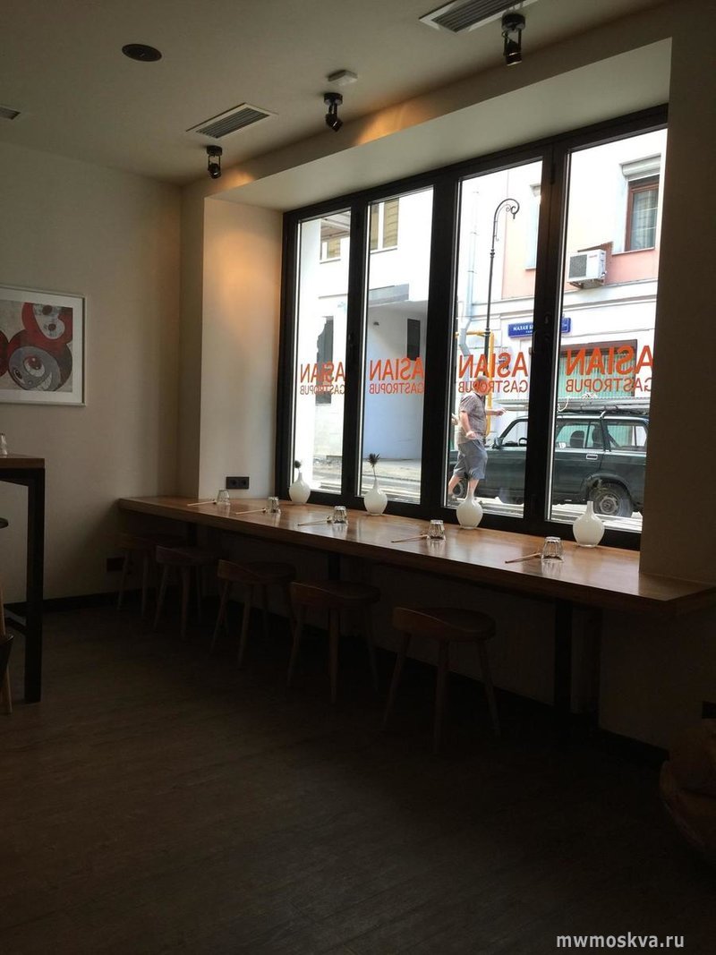 Gutai, ресторан паназиатской кухни, Малая Бронная улица, 26 ст1, 1 этаж