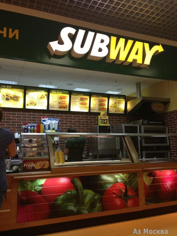 Subway, сеть кафе быстрого питания, Октября, вл10 (4 этаж)