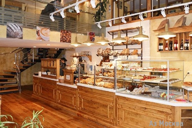 Хлеб Насущный, сеть кафе-пекарен, Павелецкая площадь, 2 ст3 (1 этаж)