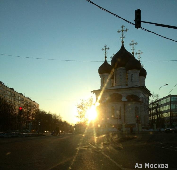 Храм Преподобного Сергия Радонежского на Рязанке, Окская улица, 17 ст1