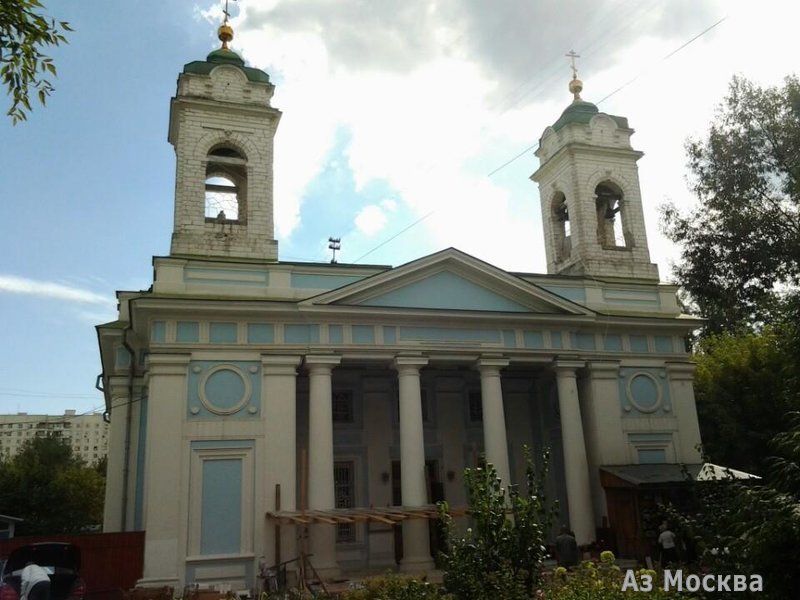 Храм Сошествия Святого Духа на Лазаревском кладбище, улица Советской Армии, 12 ст1