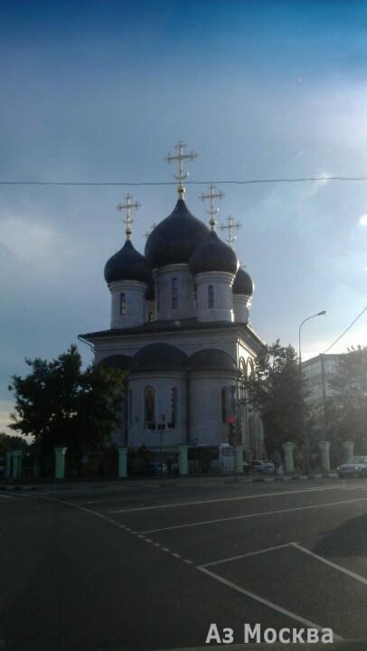 Храм Преподобного Сергия Радонежского на Рязанке, Окская улица, 17 ст1