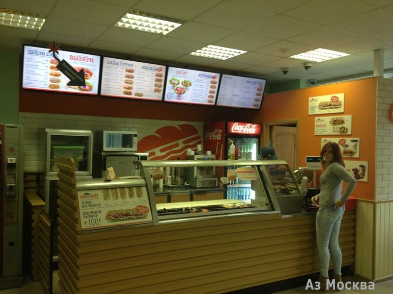 GlowSubs Sandwiches, сеть кафе и киосков быстрого обслуживания, Вернадского проспект, 82 ст4