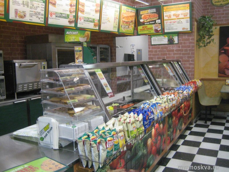 Subway, сеть кафе быстрого питания, Железнодорожная, 44 (3 этаж)