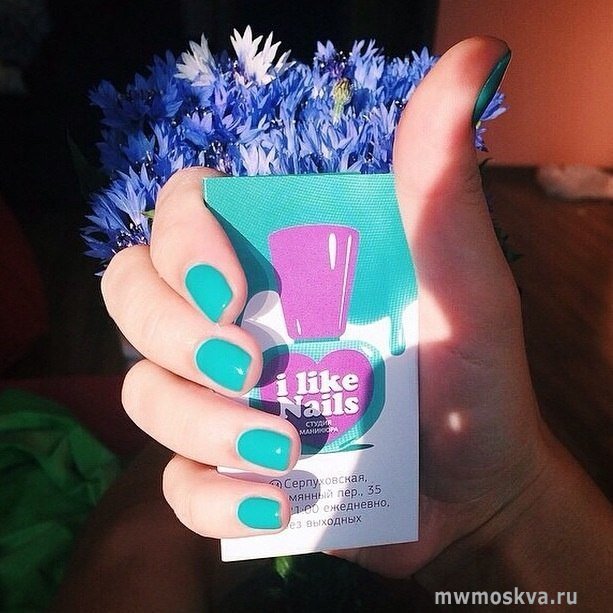 I like nails, студия маникюра, Стремянный переулок, 35, 1 этаж