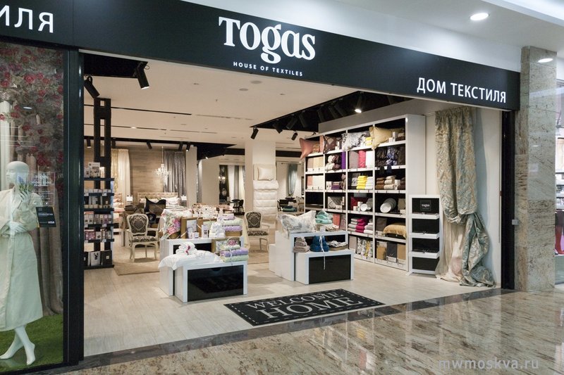 Togas, дом текстиля, Шереметьевская улица, 6 к1, 0 этаж