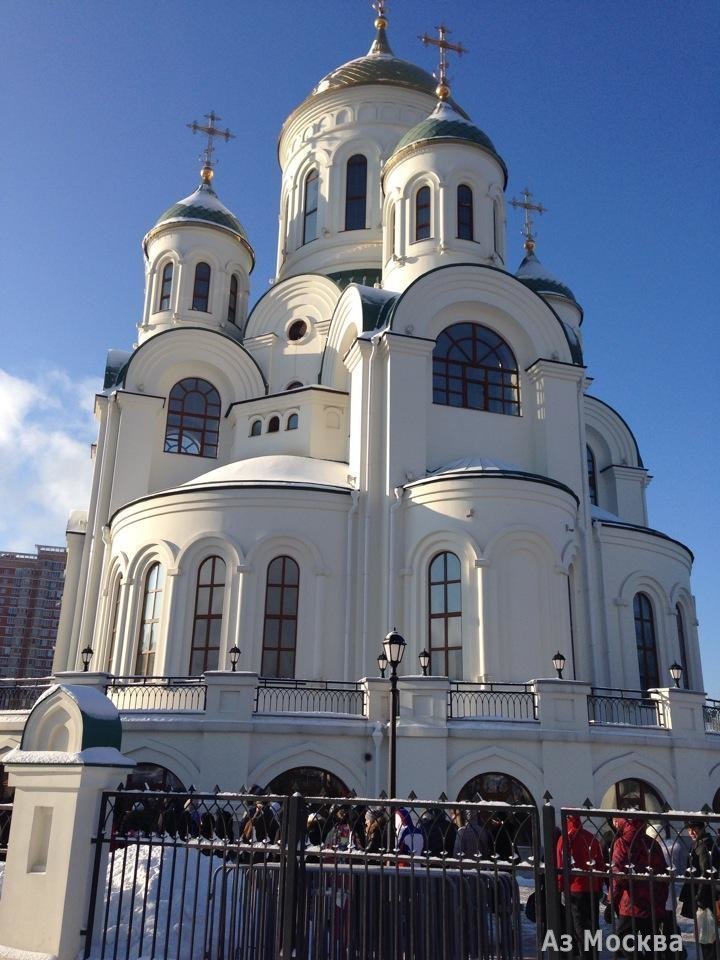 Храм преподобного Сергия Радонежского в Солнцево, улица Богданова, 21